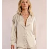 Blazer con cuello solapa y lentejuelas