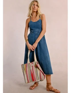 Bolso bordado multicolor