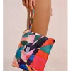 Bolso de mano con estampado