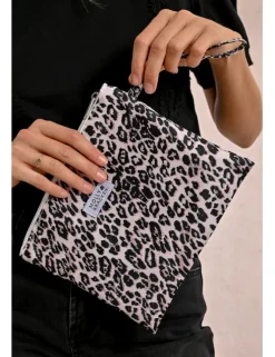 Bolso de mano con estampado