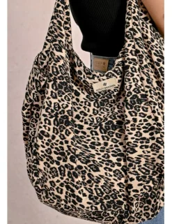 Bolso grande estampado animal