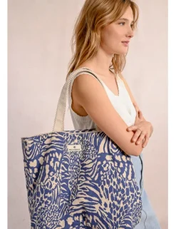 Bolso grande estampado animal