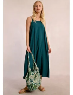Bolso grande estampado tropical