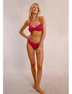 Braguita de bikini básica en tejido texturizado