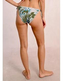 Braguita de bikini con estampado y lazada