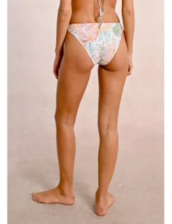 Braguita de bikini con estampado y hebilla