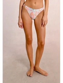 Braguita de bikini con estampado y hebilla