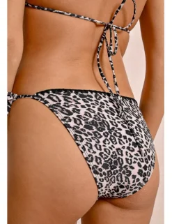 Braguita de bikini con estampado y lazada
