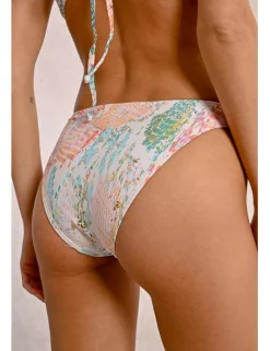 Braguita de bikini con estampado y hebilla