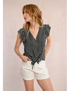 Camisa de manga corta con estampado