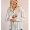 Camisa de manga larga amplia