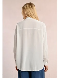 Camisa de manga larga amplia
