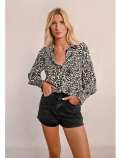 Camisa de manga larga con estampado