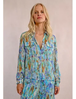 Camisa de manga larga con estampado