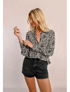 Camisa de manga larga con estampado