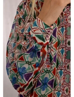 Camisa de manga larga con estampado