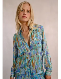 Camisa de manga larga con estampado