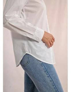 Camisa de manga larga detalle abalorios