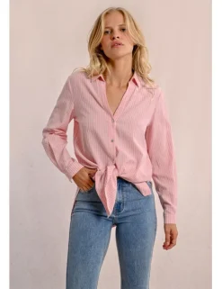 Camisa de manga larga estampado rayas
