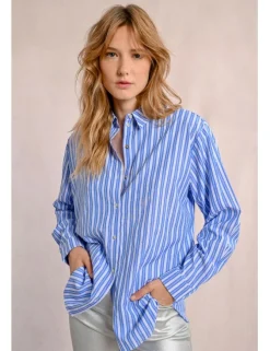 Camisa de manga larga estampado rayas