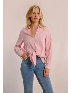 Camisa de manga larga estampado rayas