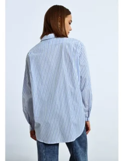 Camisa de manga larga estampado rayas