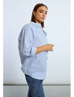 Camisa de manga larga estampado rayas