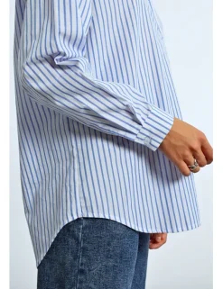 Camisa de manga larga estampado rayas