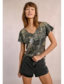 Camiseta de manga corta con estampado