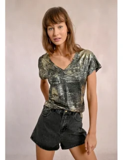 Camiseta de manga corta con estampado