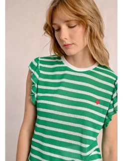 Camiseta de manga corta detalle corazón