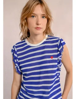 Camiseta de manga corta detalle corazón