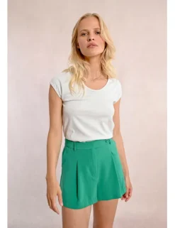 Camiseta de manga corta estampado rayas