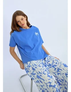 Camiseta de manga larga con estampado