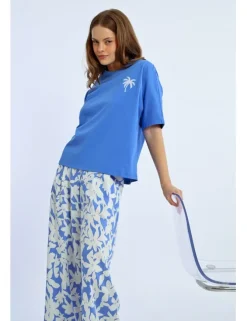 Camiseta de manga larga con estampado