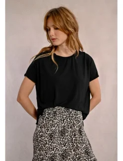 Camiseta lisa de manga corta