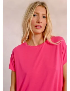Camiseta lisa de manga corta