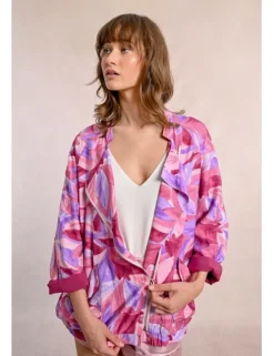 Chaqueta de manga larga con estampado