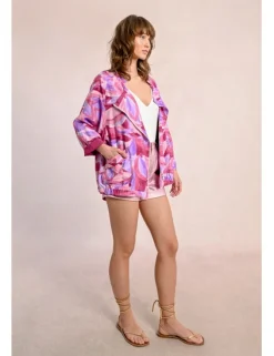Chaqueta de manga larga con estampado