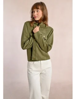 Chaqueta de manga larga detalle bolsillos