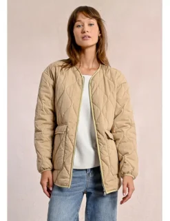 Chaqueta de manga larga en tejido acolchado