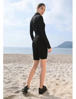 Chaqueta tejido deportivo, de manga larga