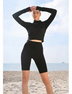 Chaqueta tejido deportivo, de manga larga
