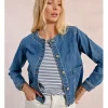 Chaqueta vaquera de manga larga