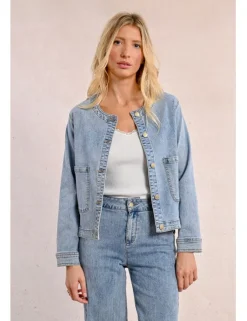 Chaqueta vaquera de manga larga