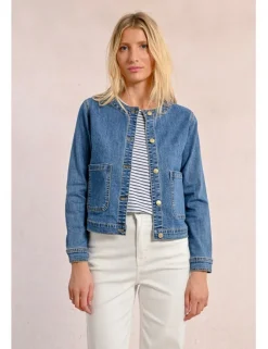 Chaqueta vaquera de manga larga