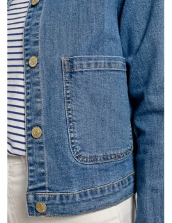 Chaqueta vaquera de manga larga