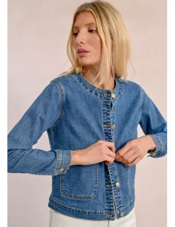 Chaqueta vaquera de manga larga