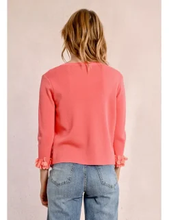 Cárdigan de manga larga con detalles