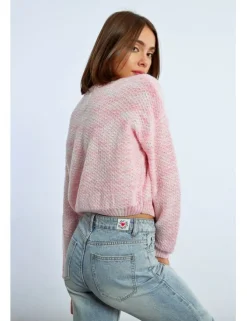 Cárdigan de manga larga motivo tie dye